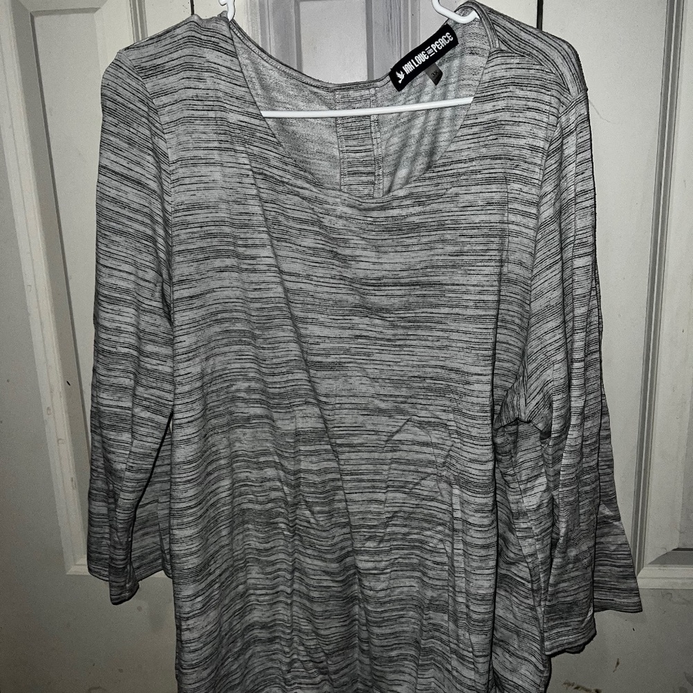Long Sleeve Grey Shirt Aeropostale